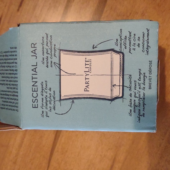 New‎ PartyLite Escential Jar Scented Candle - Orange Harvest Spice - Picture 3 of 5